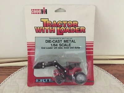 Case/IH 7130 Magnum Tractor with Front Loader 1/64 scale NIP by Ertl - Image 1 of 4