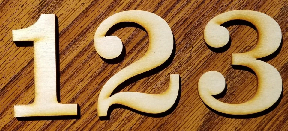 ОТДЕЛЬНЫЕ ДЕРЕВЯННЫЕ БУКВЫ ЛАЗЕРНОЙ РЕЗКИ, РАЗЛИЧНЫЕ ШРИФТЫ, РАЗМЕР И ТОЛЩИНА, РУКОДЕЛИЕ - Изображение 1 из 1