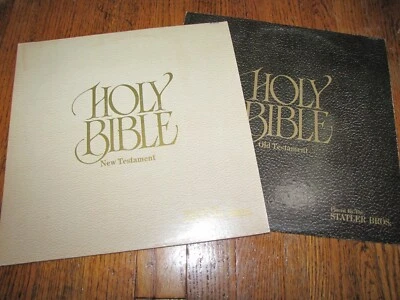 THE STATLER BROS. - HOLY BIBLE OLD & NEW TESTAMENT - MERCURY RECORDS 2X LP - Image 1 of 4