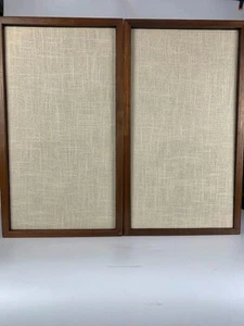PAIR OF CLOTH GRILLS - ACOUSTIC RESEARCH AR 2AX - 99% LIKE ORIGINAL - 100% FIT - Picture 1 of 6
