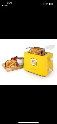 NOSTALGIA GRILLED CHEESE SANDWICH MAKER TOASTER - Image 1 of 4