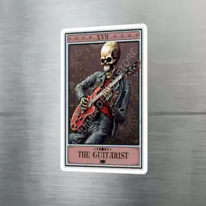 The Guitarist Tarot Card Sticker 3" x 4" - Picture 1 of 7