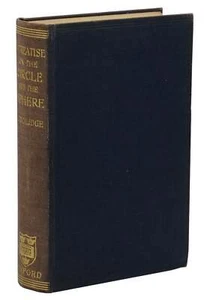 A Treatise on the Circle and the Sphere JULIAN COOLIDGE First Edition 1916 Math - Imagen 1 de 4