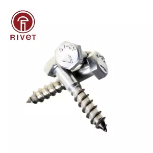 M5 M6 M8 M10 A2 STAINLESS STEEL COACH SCREWS HEX HEAD LAG BOLTS WOOD SCREW-D - Picture 1 of 11