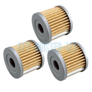 Filtro de aceite para Suzuki LTZ90 LT-Z90 Quadsport 2007-2009 2014 2016-2019 paquete de 3 - Imagen 1 de 6
