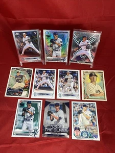 GEORGE KIRBY SP RC Lot (10) CHROME Topps MLB SILVER MOJO Foil MLB Card MARINERS - Picture 1 of 12