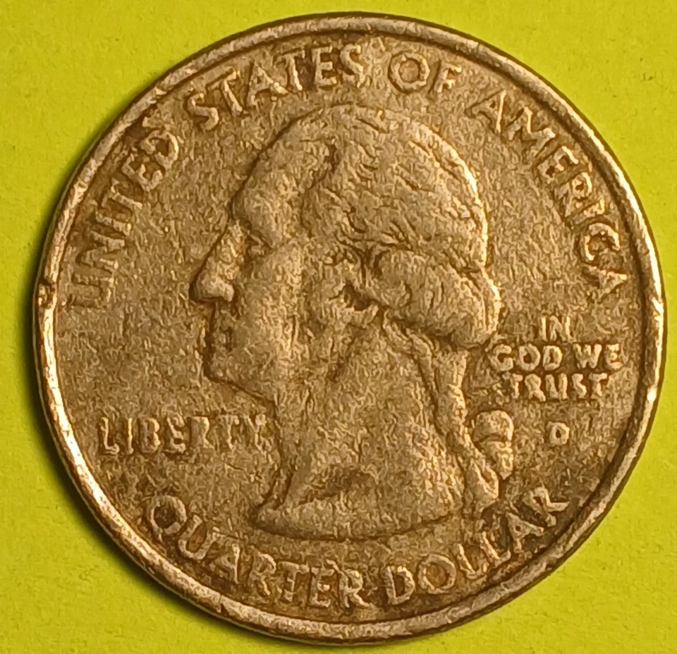 2001 D Rhode Island State Quarter Cent Coin - Image 1 of 4