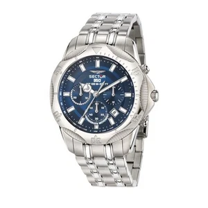 Sector 950 Men's Chronograph Watch – Steel And Blue Dial R3273981006 - Picture 1 of 5