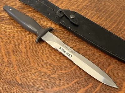 Vintage Gutmann Explorer Survival II Japan Gerber Mark II Clone Fighting Knife - Image 1 of 4