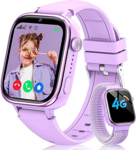 Sanorum Kinderuhr 4G GPS Telefonuhr Smartwatch mit Videoanruf - Bild 1 von 8
