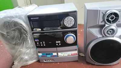 Sharp CD-MPX860H 5 Disc Mini Component System *New* Pls Read - Image 1 of 4