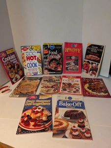 Vintage Lot Of 9 Recipe Booklets Pamphlets Advertising Cookbooks Guides - Bild 1 von 7