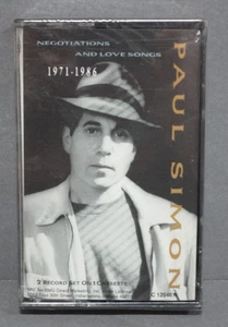 PAUL SIMON "Negotiations And Love Songs 71-86" FACTORY SEALED NEW CASSETTE TAPE - Picture 1 of 2