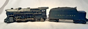 LOCOMOTORA MODELO POSGUERRA LIONEL 2025 VAPOR CALIBRE O CON SILBATO DE TRABAJO LICITACIÓN - Imagen 1 de 19
