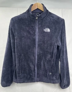 The North Face Osito Fleece Jacket Women’s Medium Purple Full Zip Soft Warm Cozy - Picture 1 of 11