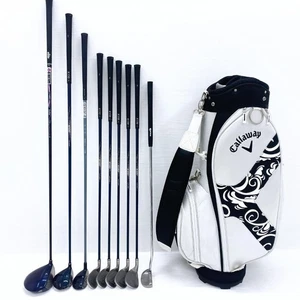 XXIO Ladies Golf Set 9pc L-Flex RH MP100/400/600 + Odyssey Putter + Callaway Bag - Picture 1 of 10