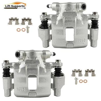 Brake Calipers Front Pair w/ Bracket For 1989-1992 Chevrolet Tracker L4 1.6L - Image 1 of 4