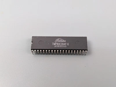 Microcontrolador Toshiba TMP80C39AP-6 ROMLESS MCS-48 (8048) Foto 1 de 3