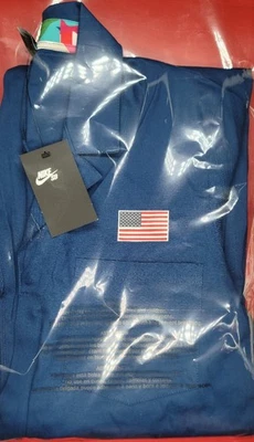 Nike SB Parra Dunk Jumpsuit Coveralls "Olympic USA" Blue Mens Sz M NWT  - Image 1 of 4