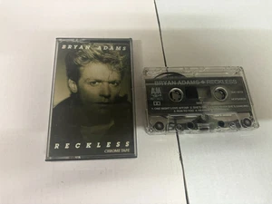 bryan adams reckless Cassette Tape 1984 plays great - Picture 1 of 1