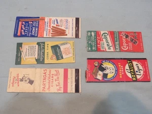 Fundas de colección para cerillas de cigarros/cigarrillos, cantidad 5, lote #2 - Imagen 1 de 2