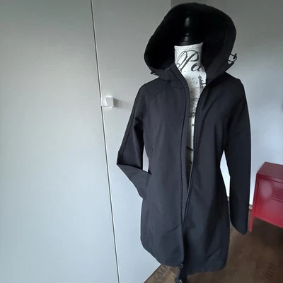 CMP Gr. 38 Kapuze Softshell Parka Mantel Climate System - Bild 1 von 4