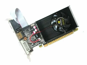 For NVIDIA GeForce GT730 2GB DDR3 64Bit DVI VGA HDMI Video Graphics Card 2GD3 - Picture 1 of 6