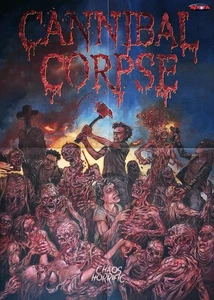 MEGA Poster: CANNIBAL CORPSE, 16 x 22 in. (40 x 55 cm) - MINT CONDITION! - Picture 1 of 3