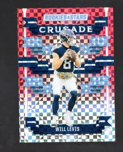 2023 Panini Rookies & Stars - Crusade Red Plaid Prizm #C-WLS Will Levis (RC) - Bild 1 von 2