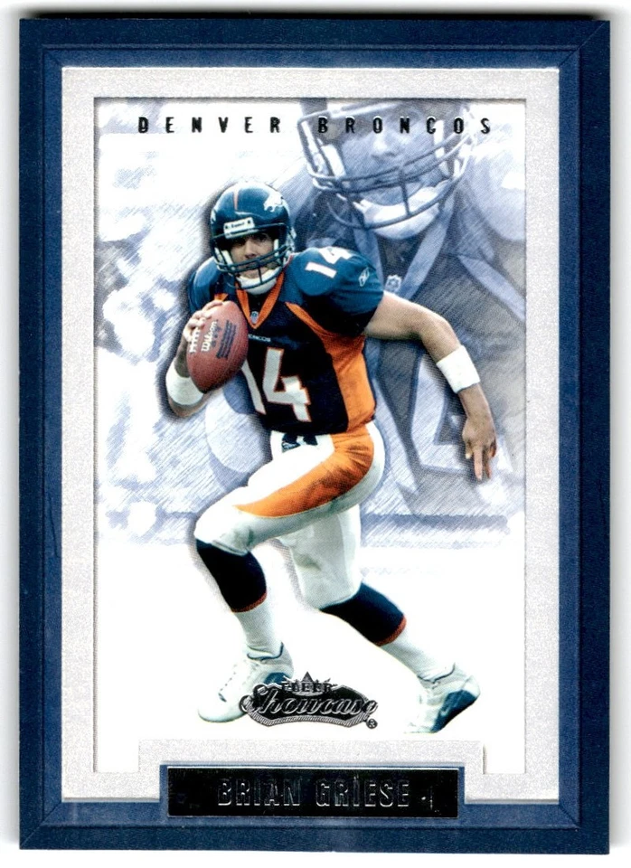 2002 Fleer Showcase Brian Griese Denver Broncos #52 - Image 1 of 2