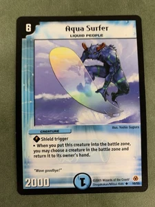 Duel Masters TCG - Creatura - Aqua Surfer - DM05 - 16/55 - Inglese - Non Comune - Foto 1 di 2