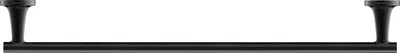 Duravit Starck T Handtuchhalter, 610mm, 0099424600, Farbe: Schwarz Matt - Bild 1 von 2