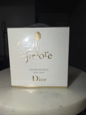 Jabón sedoso Dior j'adore 5,2 oz./150 g nuevo en caja sellada Foto 1 de 3