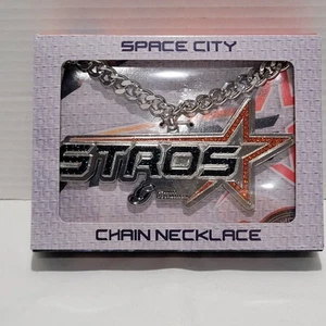 Houston Astros City Connect Jewelry Chain Necklace SGA 04/11/25 - BRAND NEW - Picture 1 of 10