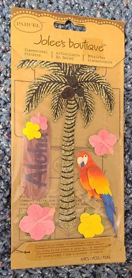 Jolee's Boutique Palmera Brillo 6 Piezas #50-50339 Nuevo 2011 Embalaje Original Foto 1 de 4