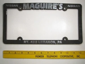 DISTRIBUIDOR Marco de matrícula MAGUIRE'S NISSAN Líbano PA 14-O-7 - Imagen 1 de 1