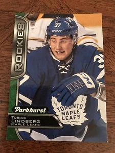2016-17 Tobias Lindberg Parkhurst Rookies #334 Maple Leafs - Picture 1 of 1