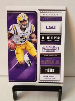 2018 Panini Contenders Draft Picks Football Card #77 Odell Beckham Jr. - Image 1 of 2