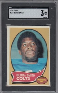GRADED CARD 1970 TOPPS #114 BUBBA SMITH 3 VG THIS IS HIGHTOWER IN POLICE ACADEMY - Picture 1 of 2
