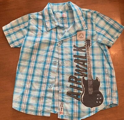 Airwalk Boys 18 Month Button Up Shirt Guitar - Изображение 1 из 3