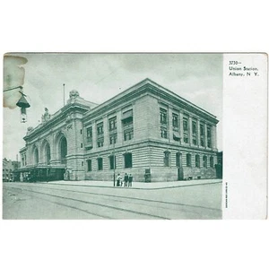 Albany, NY New York Union Station Railroad R.R. Train Depot - Picture 1 of 2
