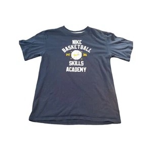 Nike Basketball Skills Academy Tshirt Uomo Taglia XL Stampa Grafica Blu Abbigliamento Sportivo - Foto 1 di 7