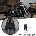 4.5Inch 4-1/2" LED Passing Lights Fog Spot Auxiliary Lamp for Harley Davidson