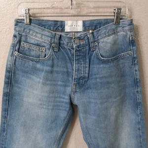 SANDRO PARIS Droit Men Jeans Pants Trousers Tapered Blue Size 30 (30x33) 4859 - Picture 1 of 7