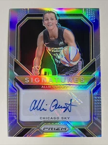 2021 Panini Prizm WNBA Silver Prizm AUTO #SG-AQG Allie Quigley Chicago Sky - Bild 1 von 2