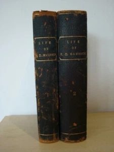 Life of Frederick Denison Maurice Chiefly Told in his Own Letters Vols 1&2 1884 - Picture 1 of 3