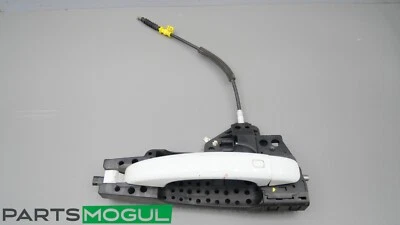 AUDI Q5 2009-2017 MANIJA DE PUERTA EXTERIOR TRASERA DERECHA BLANCA CON SOPORTE OEM Foto 1 de 4