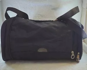 Samsonite Black Shoulder Duffel Bag Overnight Weekend Carry On - Picture 1 of 4