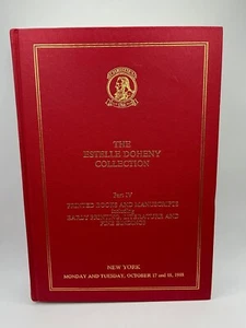 Estelle Doheny Collection Printed Books Manuscripts Early Printing Fine Bindings - Picture 1 of 23