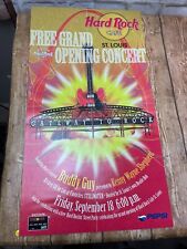 Hard Rock Cafe Opening Concert St Louis Buddy Guy Kenny Wayne Shepherd Poster